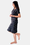 Sweetmoon Long T Shirt Nightdress - Blue — thumbnail 4